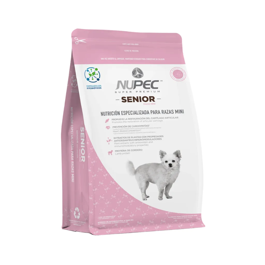 [Nupec24] NUPEC SENIOR RAZAS MINI 1kg