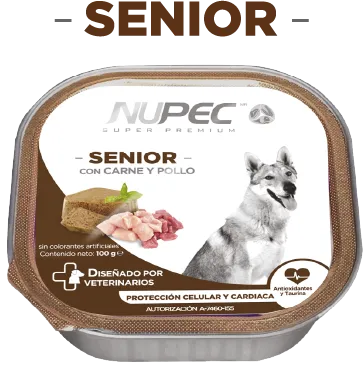 NUPEC SENIOR HÚMEDO 1 PZA