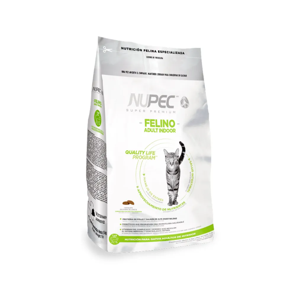NUPEC FELINO ADULTO INDOOR 3kg