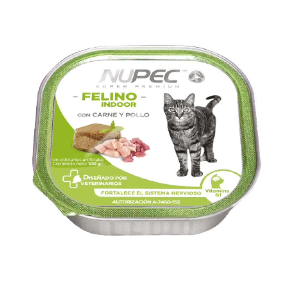 [Nupec65] NUPEC FELINO INDOOR HÚMEDO 1 PZA