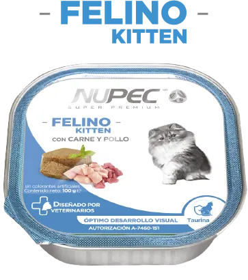 [Nupec66] NUPEC FELINO KITTEN HÚMEDO 1 PZA