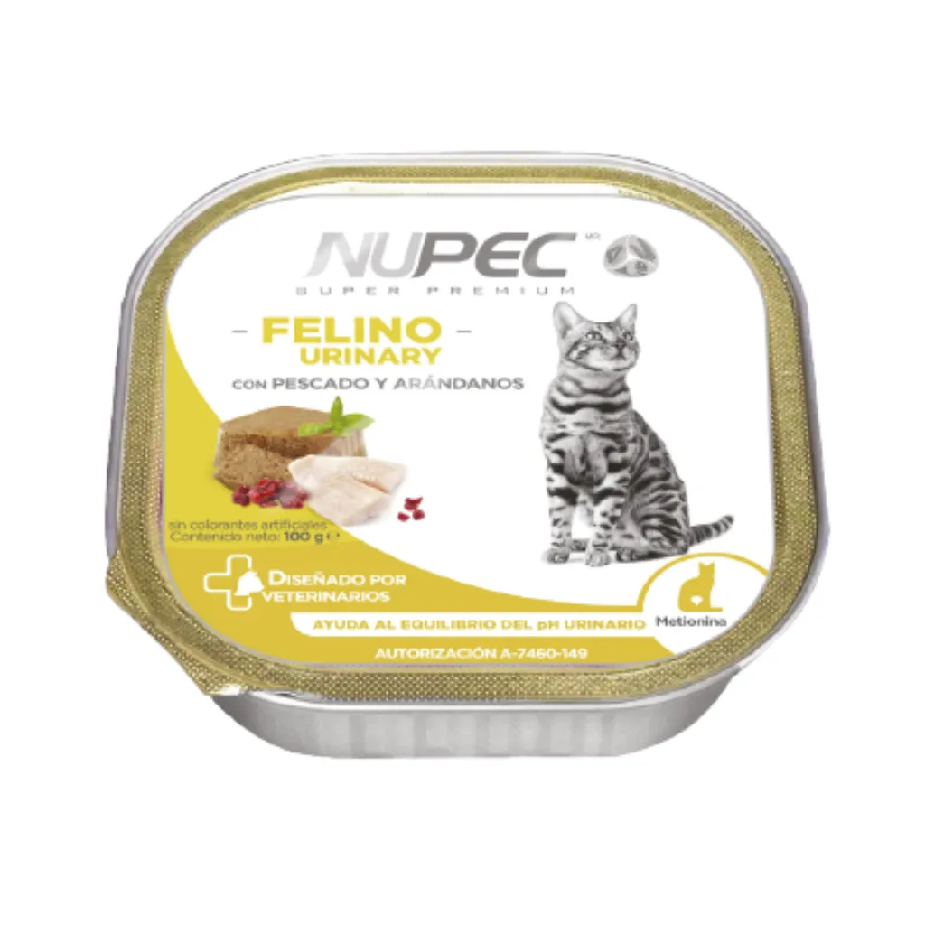 [Nupec67] NUPEC FELINO URINARY HÚMEDO 1 PZA