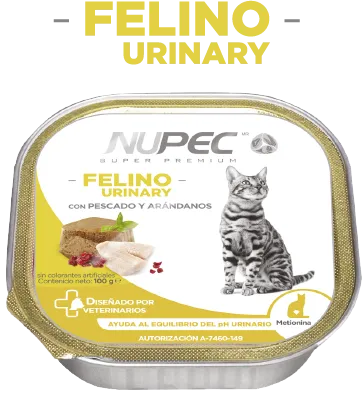 [Nupec67] NUPEC FELINO URINARY HÚMEDO 1 PZA