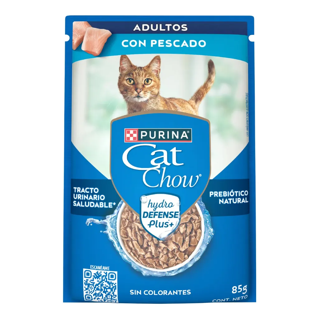 CAT CHOW SOBRE PESCADO 85g