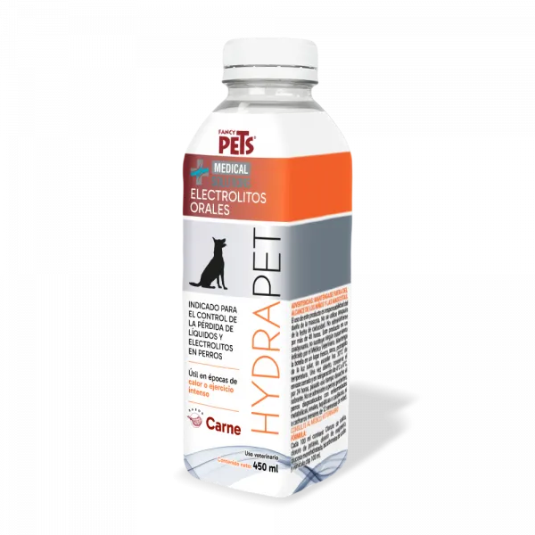 MS HYDRAPET ELECTROLITOS ORALES SABOR CARNE P/ PERRO