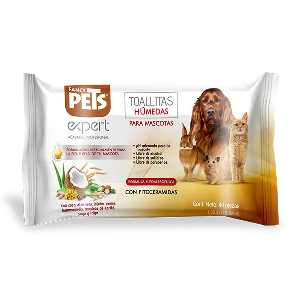 TOALLITAS HUMEDAS EXPERT - 40 PZAS