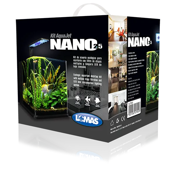 [FL7953] ACUARIO NANO CUBO 9 L