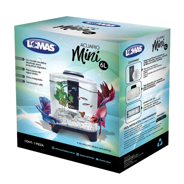 [FL8917] ACUARIO MINI 6 L